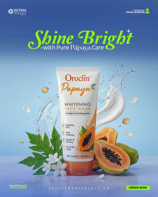 Oroclin-Papaya-Whitening-Face-Wash